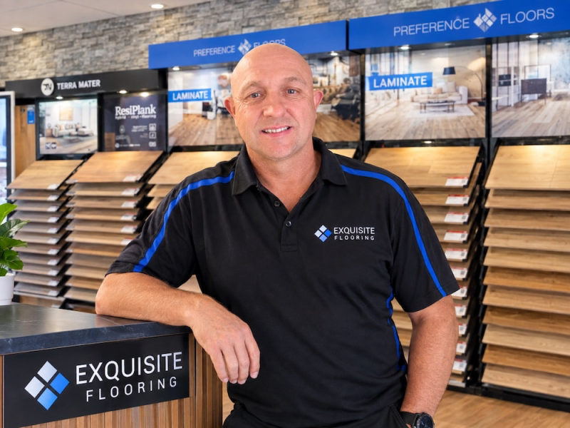 Keith, owner of Exquisite Flooring Perth, with 30 years flooring experience